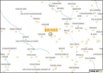 map of Bāīmār
