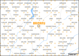 map of Bainaru