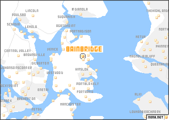 map of Bainbridge