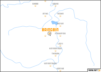 map of Baingbin