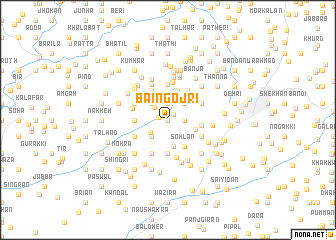 map of Bain Gojri