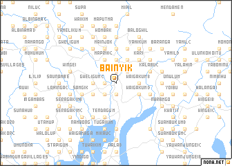 map of Bainyik