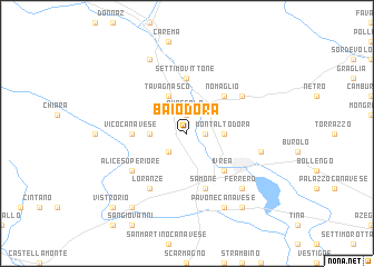 map of Baio Dora