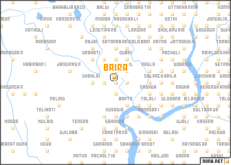 map of Baira