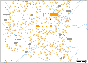 map of Bairgaon