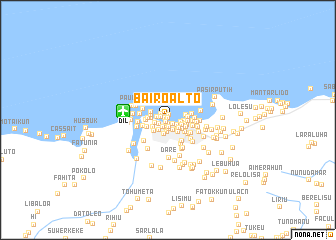 map of Bairo Alto