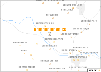 map of Bairro Rio Abaixo