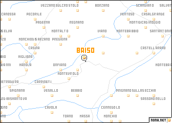 map of Baiso