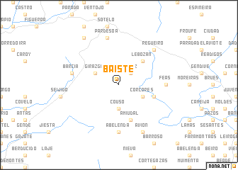 map of Baiste