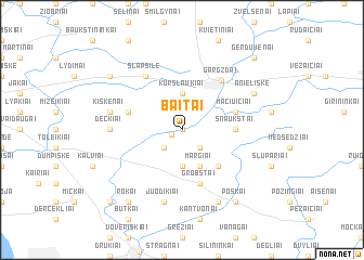 map of Baitai