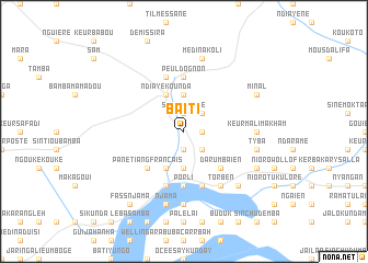 map of Baïti