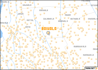 map of Bāīwāla