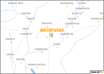 map of Baixa Funda
