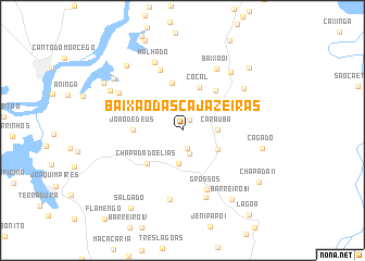 map of Baixão das Cajazeiras