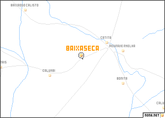 map of Baixa Sêca