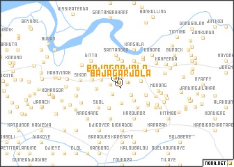 map of Bajagar Jola