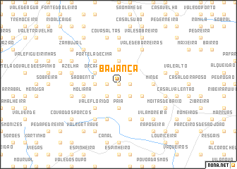 map of Bajanca