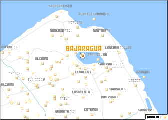 map of Bajaragua