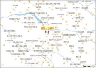 map of Bājgāh
