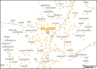 map of Bājīdān