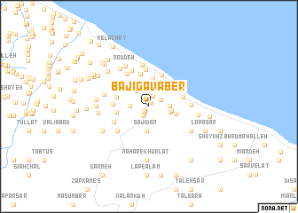 map of Bājī Gavāber