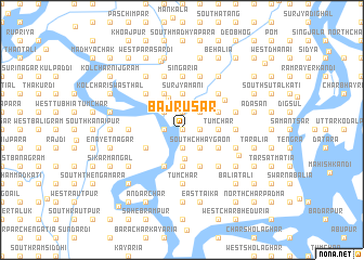 map of Bajrusār