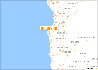 map of Bajuyan