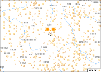 map of Bajwa