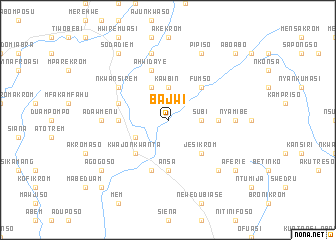 map of Bajwi