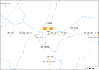 map of Bakabi