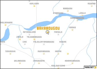 map of Bâkabougou
