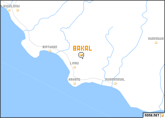map of Bakal