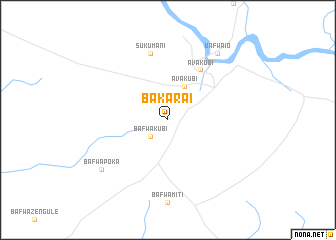 map of Bakarai