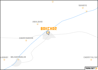 map of Bakchar