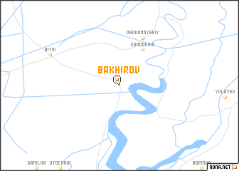 map of Bakhirov