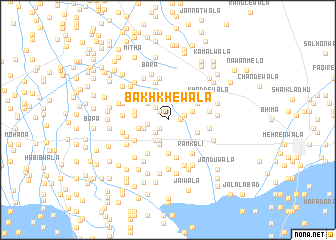 map of Bakhkhewāla