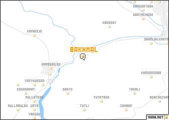 map of Bakhmalʼ