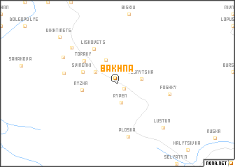 map of Bakhna