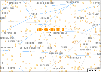map of Bakhsho Sārio