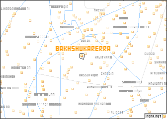 map of Bakhshu Karerra