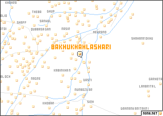 map of Bakhu Khāh Lashāri