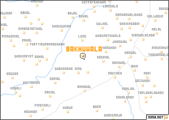 map of Bakhuwāla
