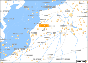 map of Bakhu