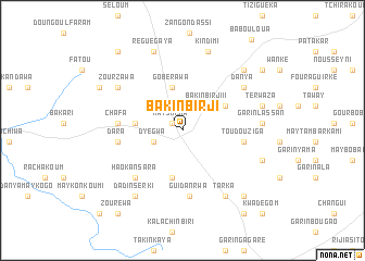 map of Bakin Birji