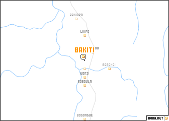 map of Bakiti
