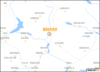 map of Bakken