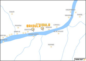 map of Bakoula