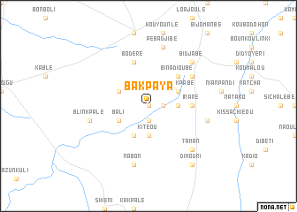 map of Bakpaya