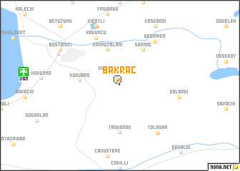 map of Bakraç