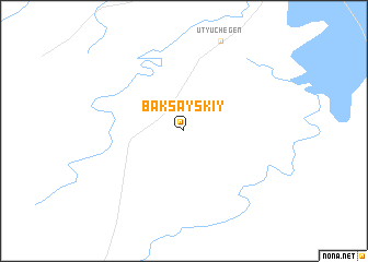 map of Baksayskiy